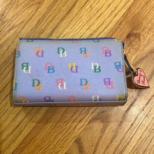 Dooney & Bourne Wallet/Pouch - Slate Blue/Multicolor DB